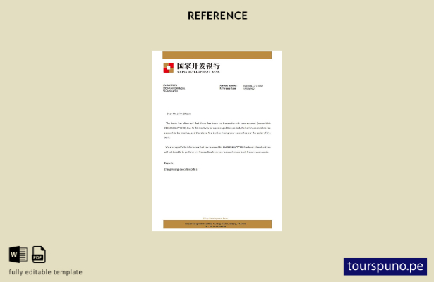 lista para imprimir plantilla de referencia de cierre del Banco de Desarrollo  1