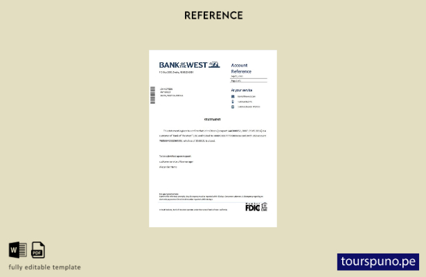 lista para imprimir plantilla de referencia de cierre del Banco de Occidente de
