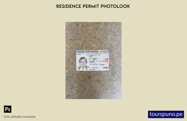 listo para imprimir plantilla FRONTAL del photolook del permiso de residencia  1