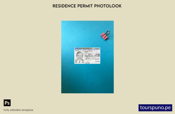 listo para imprimir plantilla frontal de aspecto fotográfico de tarjeta de per 1